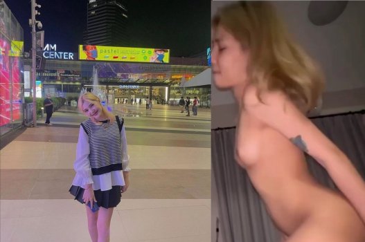 Chị gái búp bê tóc vàng dễ thương làm tình đau đầu